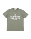 Dolce & Gabbana Toddler Boy T-shirt Sage Green Size 5 Cotton In Sage Green