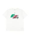 Dolce & Gabbana Toddler Boy T-shirt White Size 4 Cotton, Bronze In White