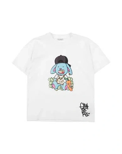 Dolce & Gabbana Toddler Boy T-shirt White Size 7 Cotton, Polyurethane In White