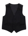 Dolce & Gabbana Toddler Boy Tailored Vest Black Size 3 Virgin Wool, Viscose, Polyester, Elastane, Si In Black