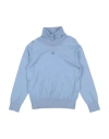 Dolce & Gabbana Babies'  Toddler Boy Turtleneck Light Blue Size 7 Cotton, Cashmere