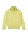 Dolce & Gabbana Babies'  Toddler Boy Turtleneck Light Green Size 3 Cotton, Cashmere