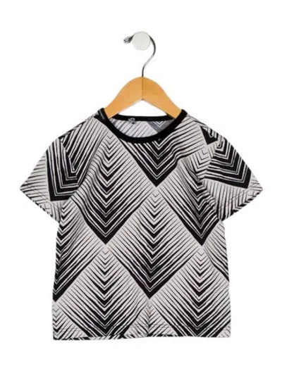 Pre-owned Dolce & Gabbana Babies' Toddler Boys' Patterned Short Sleeve T-shirt In Multi