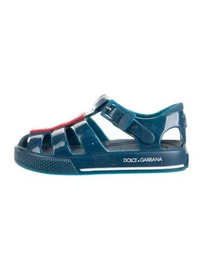 Pre-owned Dolce & Gabbana Babies' Toddler Boys' Sandals In Blue