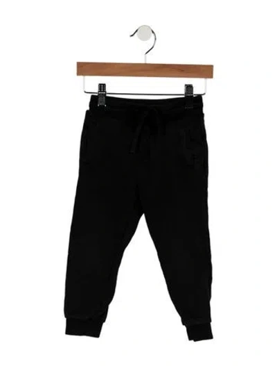 Pre-owned Dolce & Gabbana Babies' Toddler Boys' Sweatpants In Black