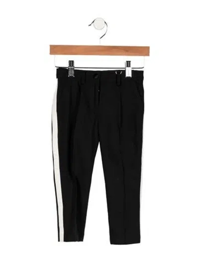 Pre-owned Dolce & Gabbana Babies' Toddler Boys' Virgin Wool Pants W/tags In Black/neutrals