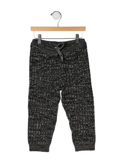 Pre-owned Dolce & Gabbana Babies' Toddler Boys' Woven Jogger Pants In Black