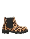 Dolce & Gabbana Toddler Girl Ankle Boots Brown Size 10c Leather In Brown