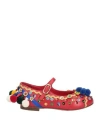 Dolce & Gabbana Ballet Flats In Red