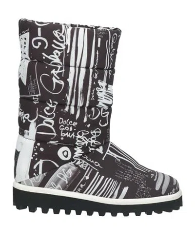 Dolce & Gabbana Babies'  Toddler Girl Boot Black Size 10c Polyester