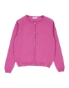 Dolce & Gabbana Toddler Girl Cardigan Mauve Size 5 Cotton In Purple