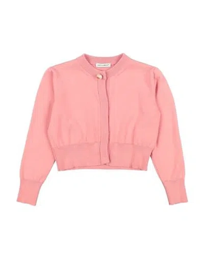 Dolce & Gabbana Babies'  Toddler Girl Cardigan Pink Size 5 Cotton