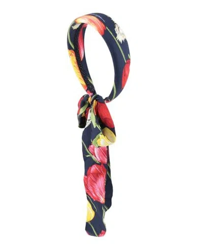 Dolce & Gabbana Babies'  Toddler Girl Hair Accessory Black Size - Viscose In Multi