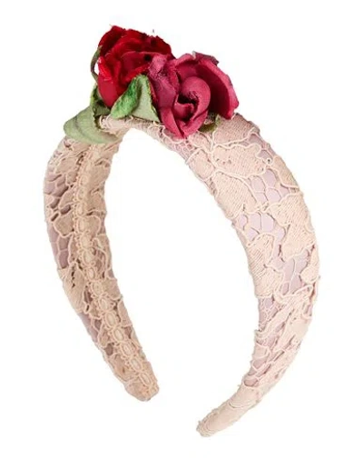 Dolce & Gabbana Babies'  Toddler Girl Hair Accessory Light Pink Size - Cotton, Viscose, Nylon