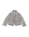 Dolce & Gabbana Toddler Girl Jacket Green Size 4 Cotton, Polyamide, Viscose, Wool In White
