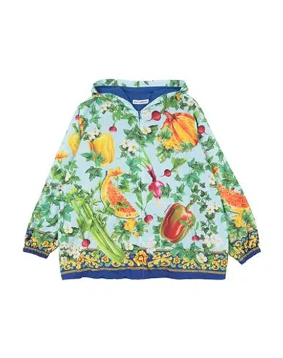 Dolce & Gabbana Babies'  Toddler Girl Jacket Sky Blue Size 4 Polyester