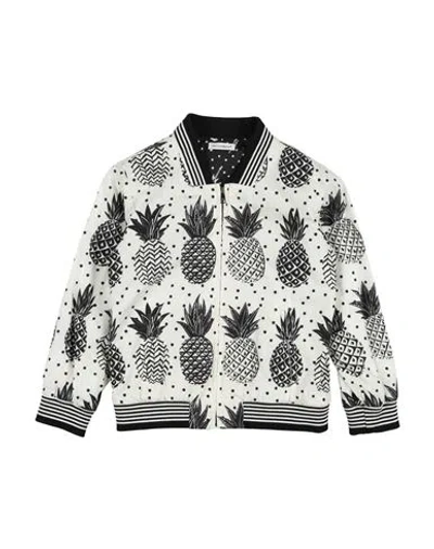 Dolce & Gabbana Babies'  Toddler Girl Jacket White Size 4 Cotton