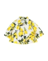 Dolce & Gabbana Toddler Girl Jacket Yellow Size 5 Cotton, Silk, Viscose In Yellow