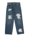 Dolce & Gabbana Toddler Girl Jeans Blue Size 4 Cotton, Polyester, Zamak In Blue
