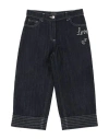Dolce & Gabbana Toddler Girl Jeans Blue Size 5 Cotton In Black