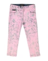 Dolce & Gabbana Toddler Girl Jeans Pink Size 5 Cotton, Elastane, Polyester, Zamak In Pink