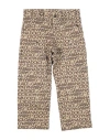 Dolce & Gabbana Toddler Girl Pants Beige Size 4 Cotton, Elastane