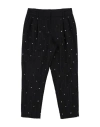 Dolce & Gabbana Toddler Girl Pants Black Size 5 Polyester, Viscose, Wool, Elastane In Black