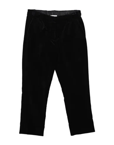 Dolce & Gabbana Babies'  Toddler Girl Pants Black Size 5 Cotton, Elastane