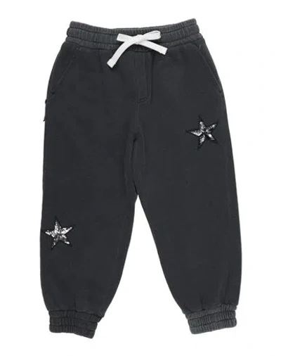 Dolce & Gabbana Babies'  Toddler Girl Pants Lead Size 5 Cotton, Polyester In Grey
