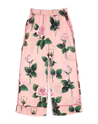 Dolce & Gabbana Babies'  Toddler Girl Pants Pink Size 4 Silk