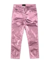 Dolce & Gabbana Toddler Girl Pants Pink Size 5 Cotton, Elastane In Pink