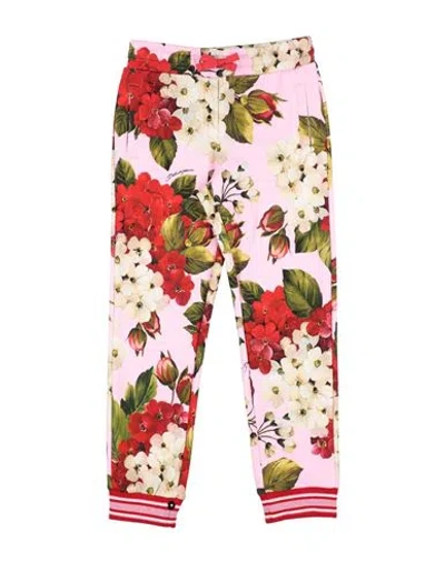 Dolce & Gabbana Babies'  Toddler Girl Pants Pink Size 7 Cotton, Viscose, Elastane, Polyester