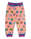 Dolce & Gabbana Toddler Girl Pants Salmon Pink Size 5 Cotton, Elastane In Pink