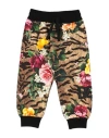 Dolce & Gabbana Toddler Girl Pants Sand Size 3 Cotton, Polyester, Elastane In Beige