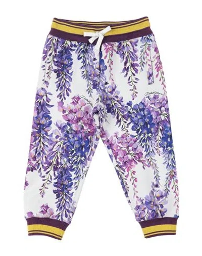 Dolce & Gabbana Babies' Wisteria Track Trousers In White