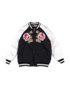 Dolce & Gabbana Toddler Girl Puffer Black Size 6 Silk, Polyester In Black