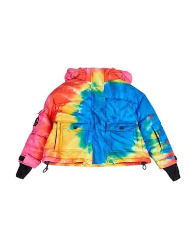 Dolce & Gabbana Babies'  Toddler Girl Puffer Blue Size 5 Polyester, Polyamide, Viscose