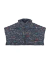 Dolce & Gabbana Toddler Girl Cape Midnight Blue Size 5 Polyester, Virgin Wool, Elastane In Blue
