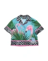 Dolce & Gabbana Toddler Girl Shirt Azure Size 4 Cotton In Blue