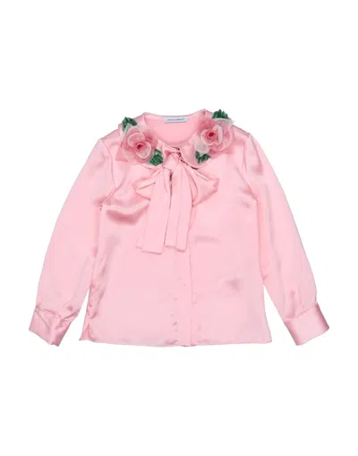 Dolce & Gabbana Babies' Shirts In Pink