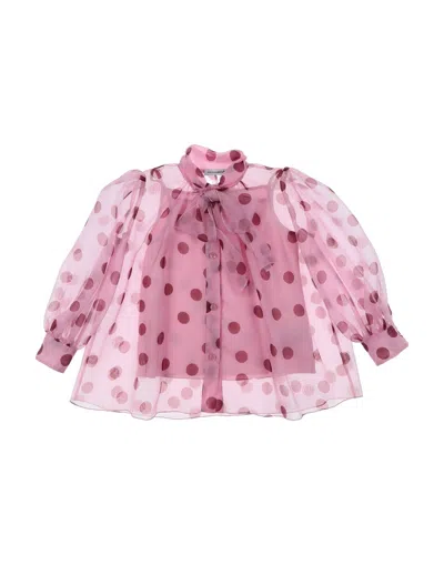 Dolce & Gabbana Babies' Shirts In Pink