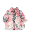 Dolce & Gabbana Toddler Girl Shirt Pink Size 5 Silk In Pink
