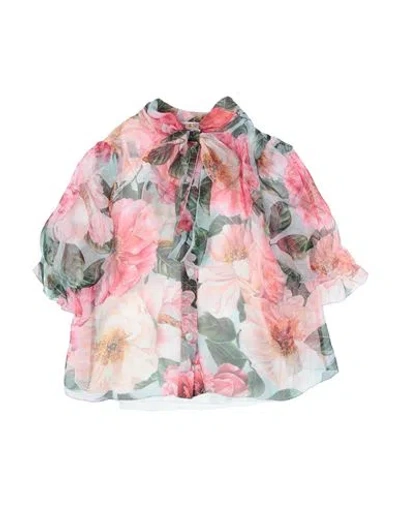 Dolce & Gabbana Babies'  Toddler Girl Shirt Pink Size 5 Silk