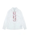 Dolce & Gabbana Toddler Girl Shirt White Size 5 Cotton, Elastane In White