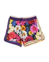 Dolce & Gabbana Toddler Girl Shorts & Bermuda Shorts Black Size 4 Cotton, Polyester, Metallic Polyes In Black