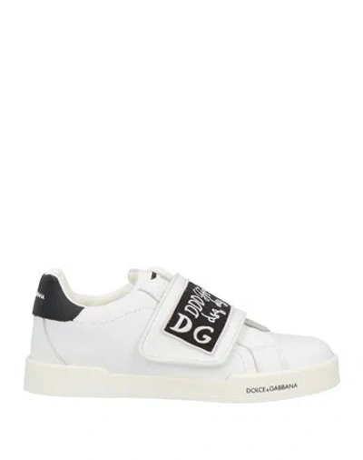 Dolce & Gabbana Babies'  Toddler Girl Sneakers Black Size 10c Calfskin