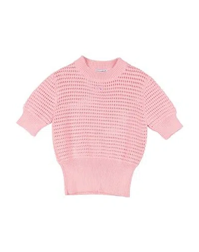 Dolce & Gabbana Babies'  Toddler Girl Sweater Pink Size 4 Cotton, Viscose