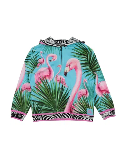 Dolce & Gabbana Babies'  Toddler Girl Sweatshirt Azure Size 4 Cotton In Blue