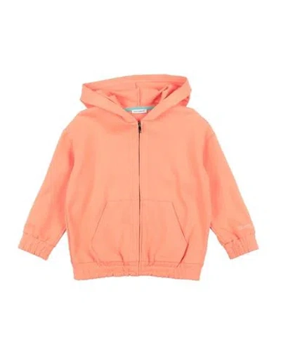 Dolce & Gabbana Babies'  Toddler Girl Sweatshirt Orange Size 3 Cotton, Elastane