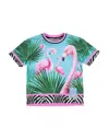 Dolce & Gabbana Toddler Girl T-shirt Azure Size 5 Cotton In Blue